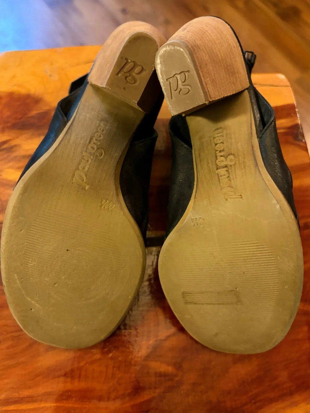 Paul Green Cayanne Peep Toe Sandal Cognac 4.5 US 7